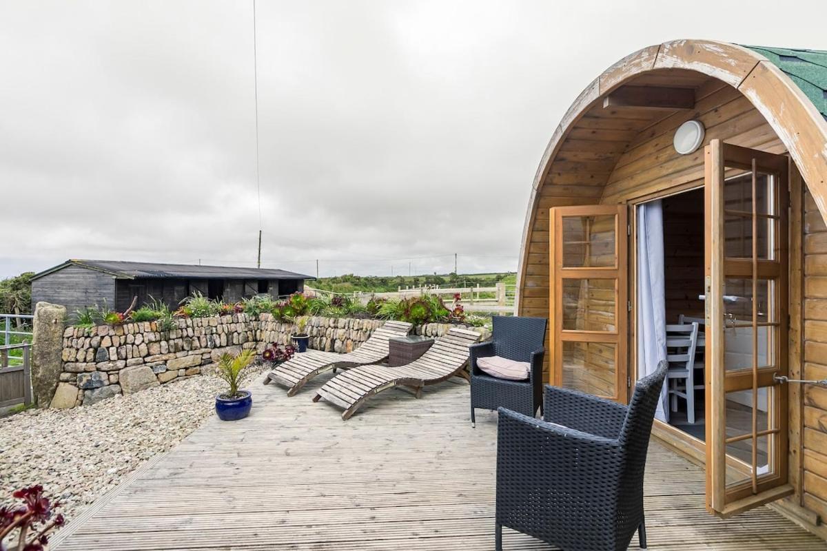 Cape Cornwall Pod With Vast Sea Views Saint Just Extérieur photo